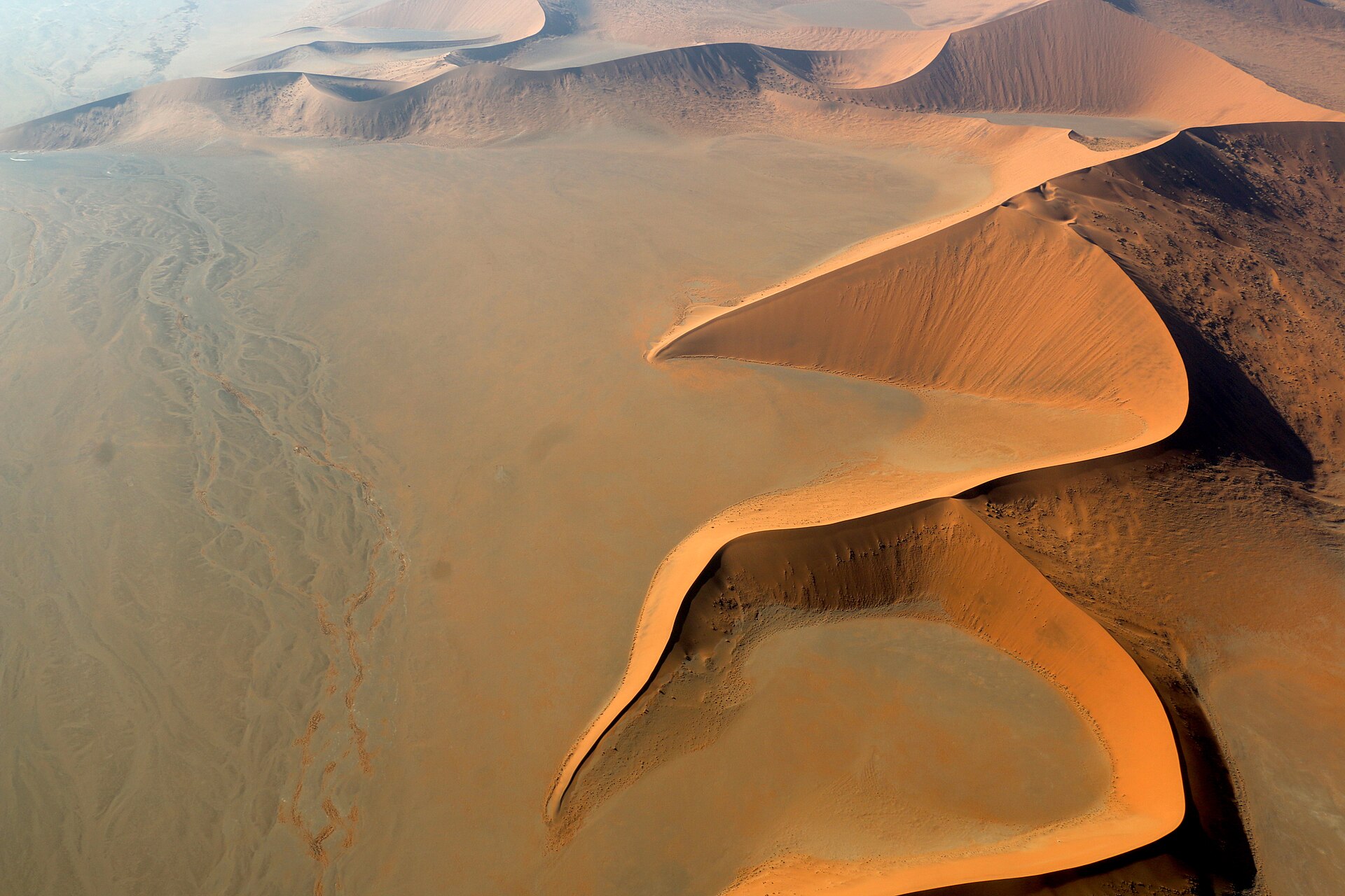 Red dunes of Sossusvlei, Namibia
